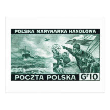 WWII Polish Merchant Navy Postcards