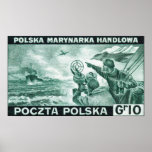 WWII Polish Merchant Navy Posters