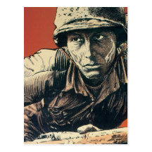 WWII Soldier Post Card