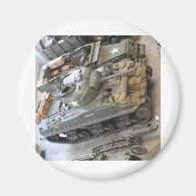 WWII Tanks Refrigerator Magnets