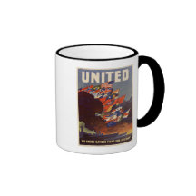 WWII Vintage Poster Mug
