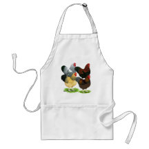 Wyandotte:  Rooster Assortment Aprons