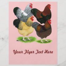 Wyandotte:  Rooster Assortment Flyer