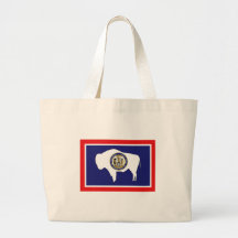 WYOMING FLAG BAGS
