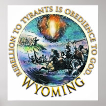 Wyoming Tea Party Posters