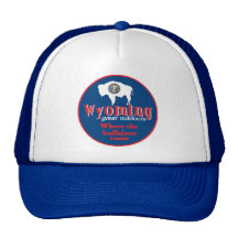 WYOMING TRUCKER HAT
