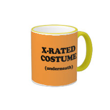 X-RATED COSTUME COFFEE MUG