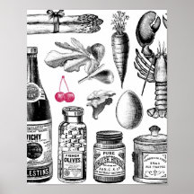 X-Ray Grocery Bag Poster