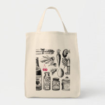 X-Ray Grocery Bag Shopping Tote