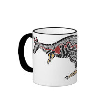 X-Ray Kangaroo Coffee Mug