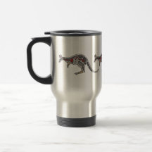 X-Ray Kangaroo Coffee Mugs