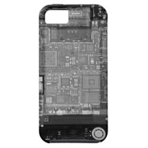 X-ray of iPhone 5 Case