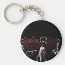 X-Ray Skeletons Midnight Stroll - Original Key Chains