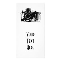 X-RAY VISION CAMERA - BLACK & WHITE CUSTOMIZED PHOTO CARD