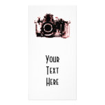 X-RAY VISION CAMERA - RED PERSONALISED PHOTO CARD