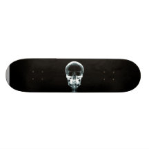 X-RAY VISION SKELETON SKULL - ORIGINAL CUSTOM SKATEBOARD
