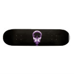 X-RAY VISION SKELETON SKULL - PURPLE SKATE DECKS