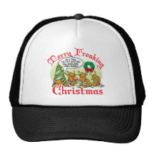 Xmas Reindeer Mesh Hats