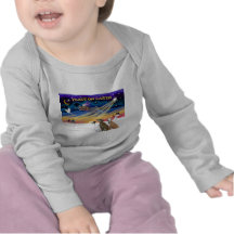 XmasSunrise-3 Greyhounds T-shirt
