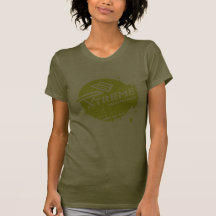 Xtreme Ironing Women's Army T-shirt 3