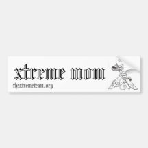 xtreme mum II Bumper Stickers