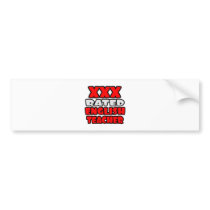 XXX Rated English Teacher bumper stickers