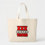 XXX Rated Teacher Canvas Bag