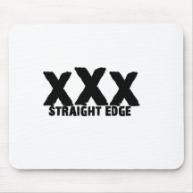 xXx Straight Edge Mouse Mats