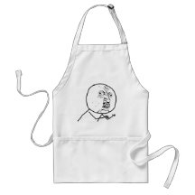 Y U NO guy Aprons
