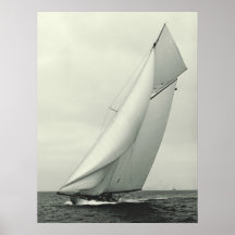 Yacht 'Columbia' 1901 Posters
