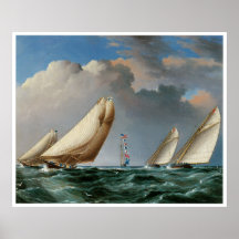 Yachts running the Mark Posters