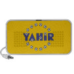 Yahir in Soccer Blue Travelling Speaker