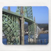Yaquina Bay Bridge spanning the Yaquina Bay Mouse Pads