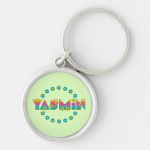 Yasmin in Flores Rainbow Key Chains