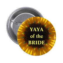 Yaya Of The Bride Buttons
