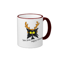 "Yeah Yeah...Happy Holidays" Mugs