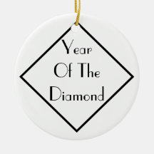 Year Of The Diamond Ornaments