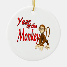Year Of The monkey Ornaments