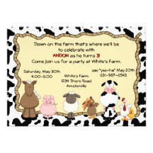Yee-Ha Farm Invitation