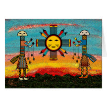 Ye'ii Spirits Greeting Card