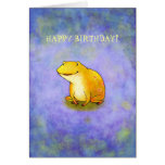 Yellor Frog Card(customisable)