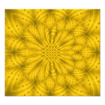 Yellow Abstract wood pattern Photo Print