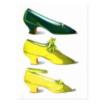Yellow and Green Shoes Post Card