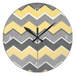 Yellow and Grey Zig Zag Pattern
