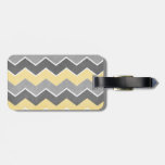 Yellow and Grey Zig Zag Pattern
