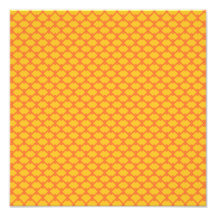 Yellow and Orange Pattern Art Photo