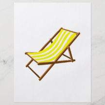 yellow and white striped wooden beach chair.png flyers