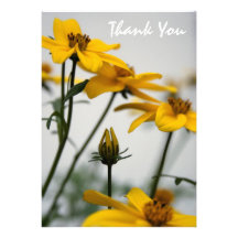 Yellow Bidens Personalized Invite