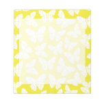 Yellow butterflies Notepad