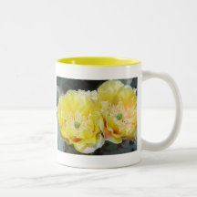 Yellow Cactus Flower Mug